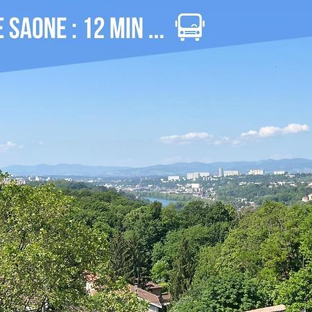 Le Calme - Design - Vue Panoramique Sur La Saone Apartment Caluire-et-Cuire Exterior photo